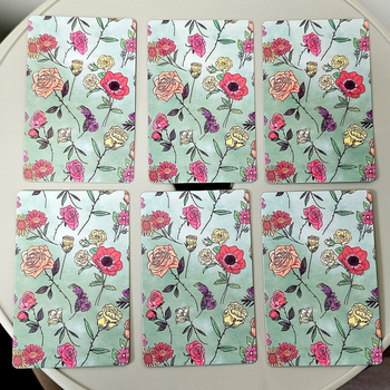 Floraneum Lenormand kartice dek – 36 karata, karton s premazom, kartice za društvenu igru, za uzrast 15–35, 36–60, 61+.
