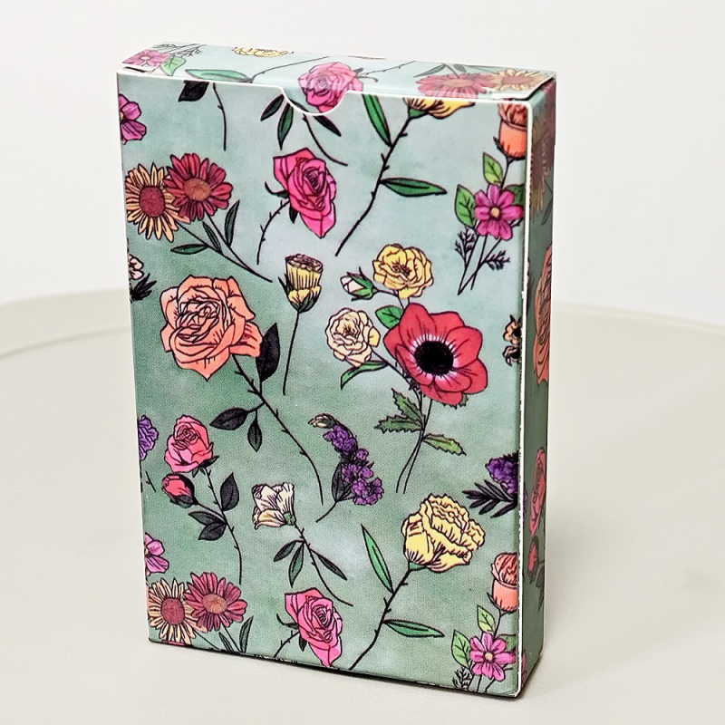 Floraneum Lenormand kartice dek – 36 karata, karton s premazom, kartice za društvenu igru, za uzrast 15–35, 36–60, 61+.