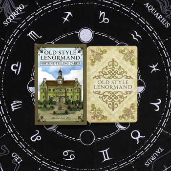 Lenormand društvena igra, papir s premazom, unutarnja zabava, od 14 godina, intelektualni razvoj