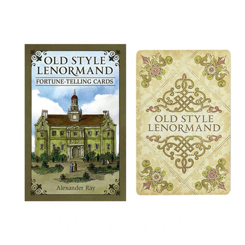 Lenormand društvena igra, papir s premazom, unutarnja zabava, od 14 godina, intelektualni razvoj