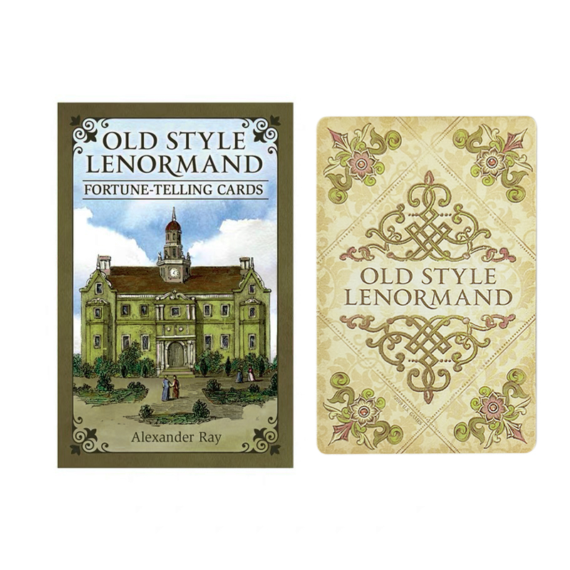 Lenormand društvena igra, papir s premazom, unutarnja zabava, od 14 godina, intelektualni razvoj