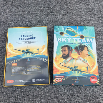 Sky Team Kooperativna Karta za Dva Igrača | Papirnate Karti, Šarena Kutija, Pogodno za uzrast 7–60, Potiče emocionalni razvoj i interaktivnu igru