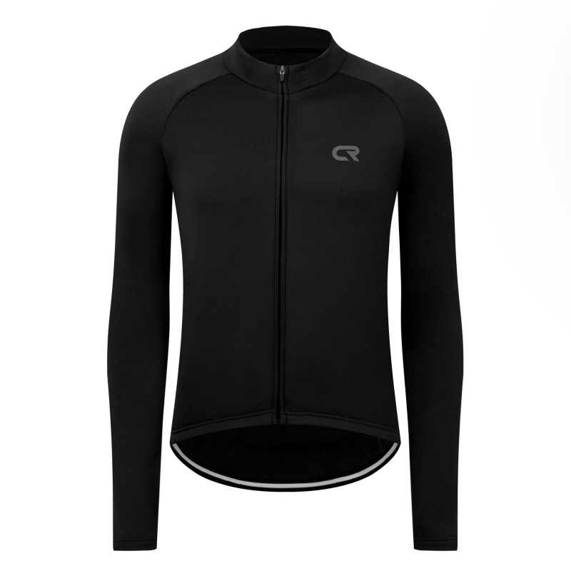 Muška biciklistička jakna s fleec podstavom, zimska, topla, smjesa kemijskih vlakana