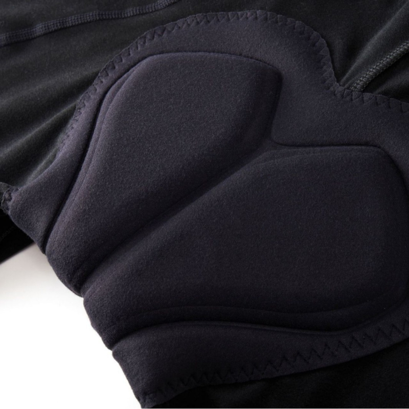 Diike Unisex biciklističke hlače s naramenicama od flece za zimu