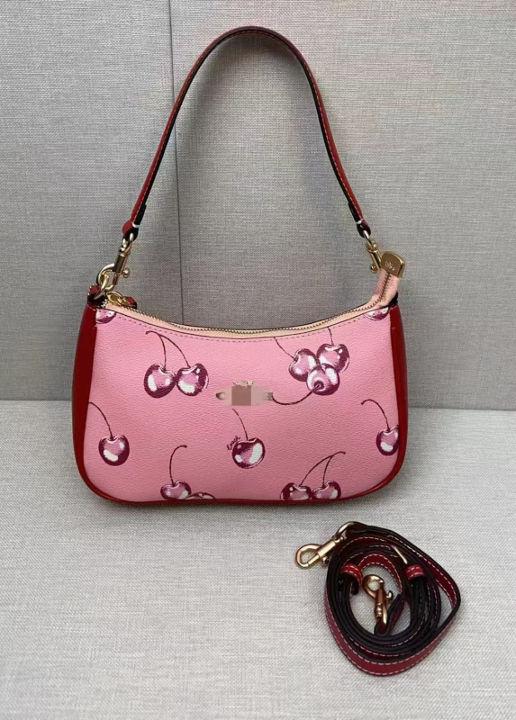 Női válltáska, dumpling alakú, valódi bőr, cipzár, poliészter bélés, nyári 2024 kiadás