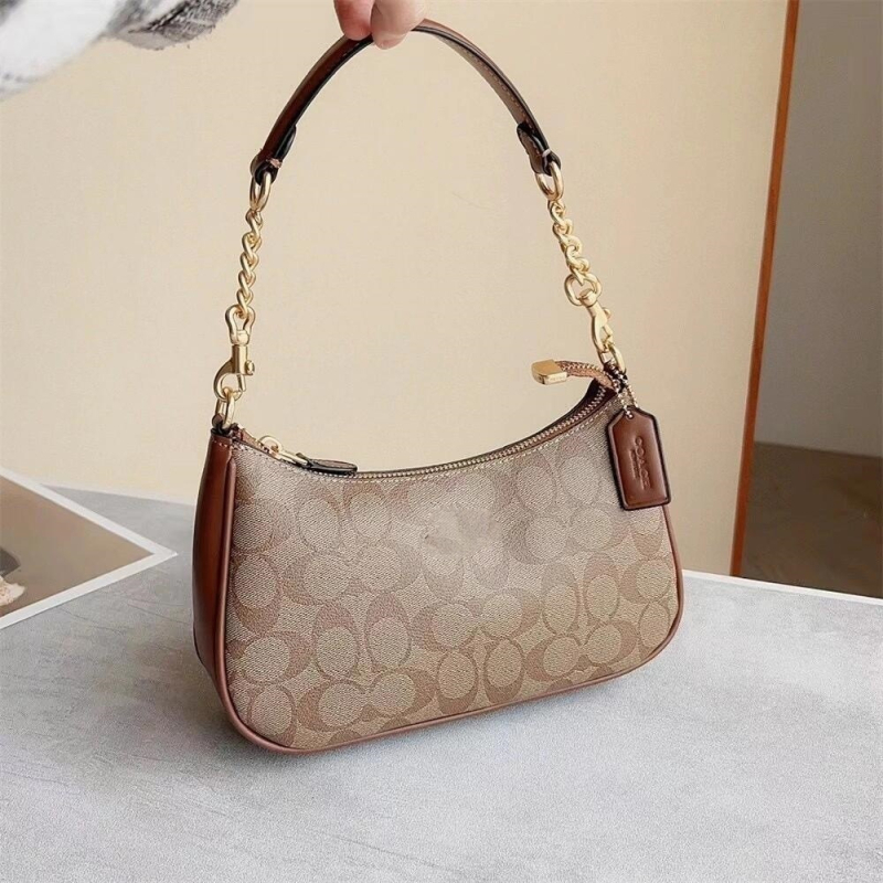 Női válltáska, dumpling alakú, valódi bőr, cipzár, poliészter bélés, nyári 2024 kiadás