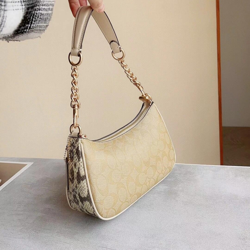 Női válltáska, dumpling alakú, valódi bőr, cipzár, poliészter bélés, nyári 2024 kiadás