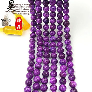 Voľné koráliky na náramok – Suji kameň, guľaté koráliky, ušľachtilý dizajn, spracovanie: rezanie, brúsenie, leštenie