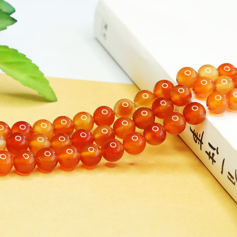 Aiyu kerek achát gyöngyök DIY – divat stílus, márka Aiyu, anyag: achát