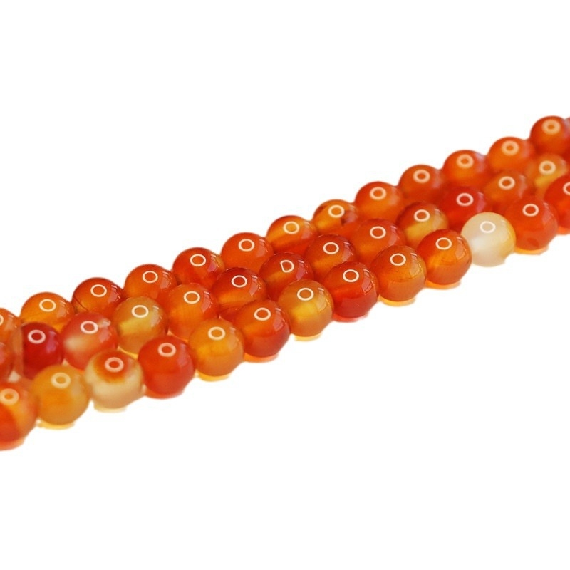 Aiyu kerek achát gyöngyök DIY – divat stílus, márka Aiyu, anyag: achát