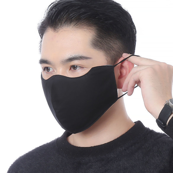 Унисекс маска за лице за зима, пролет и есен, едноцветна, ушни ленти, защита от прах, ветроустойчива и дишаща за каране на открито