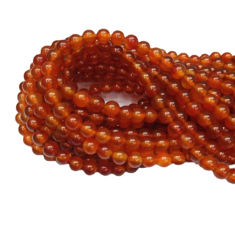 Mărgele din agat, lucioase, stil valuri, Toamnă 2022