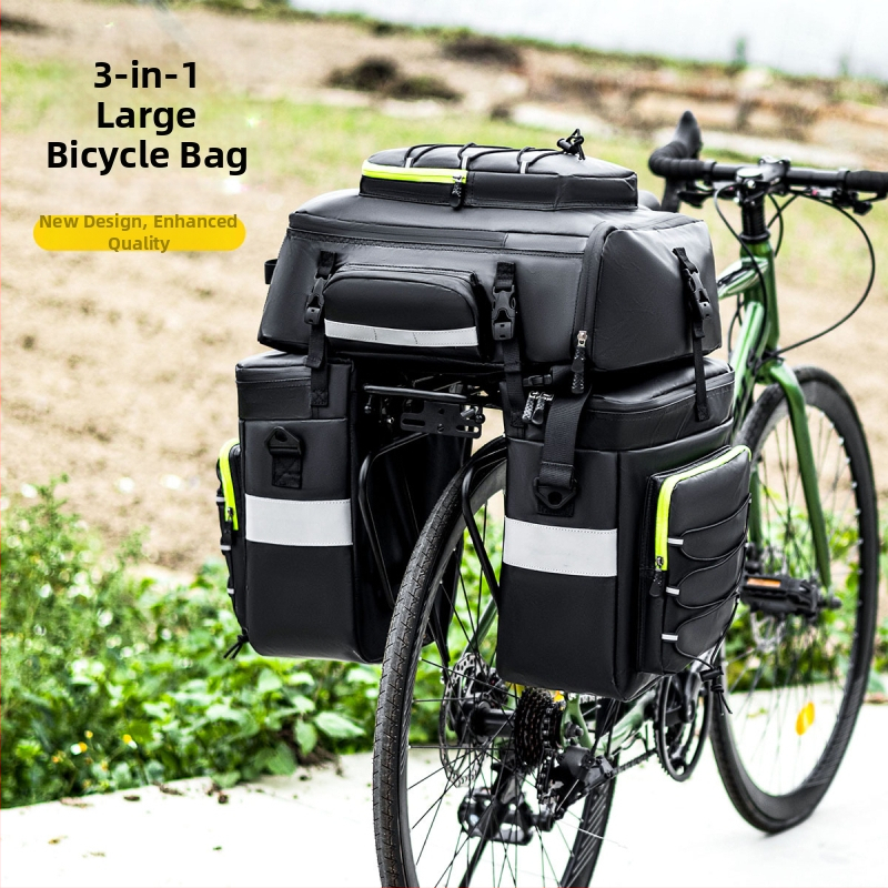 Cyklistická pannier taška, 65 L kapacita, polyesterový materiál, vodeodolná, multifunkčná cestovná taška, model YA675