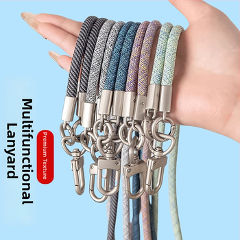 Telefono pakabukas crossbody - poliesteris, 7 mm storis, metalinė sagtis, unisex, logotipo spausdinimas galimas