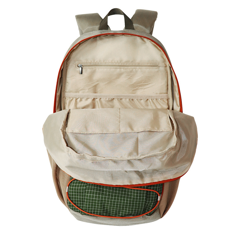 Unisex kültéri sporttáska egyedi logóval gyerekeknek és tiniknek; könnyű nejlon konstrukció; vízálló; lélegző; ívelt vállpántok; opció anyag R-PET újrahasznosított