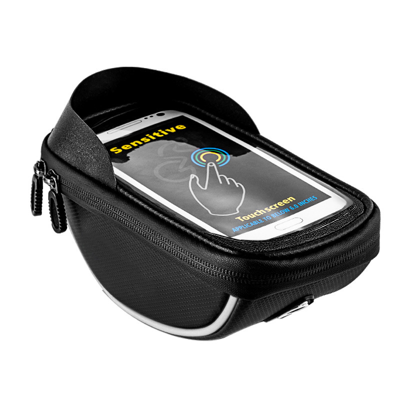 Prednja torba za bicikl s zaslonom na dodir za telefon, vodootporna, odvojiva – Cortex materijal