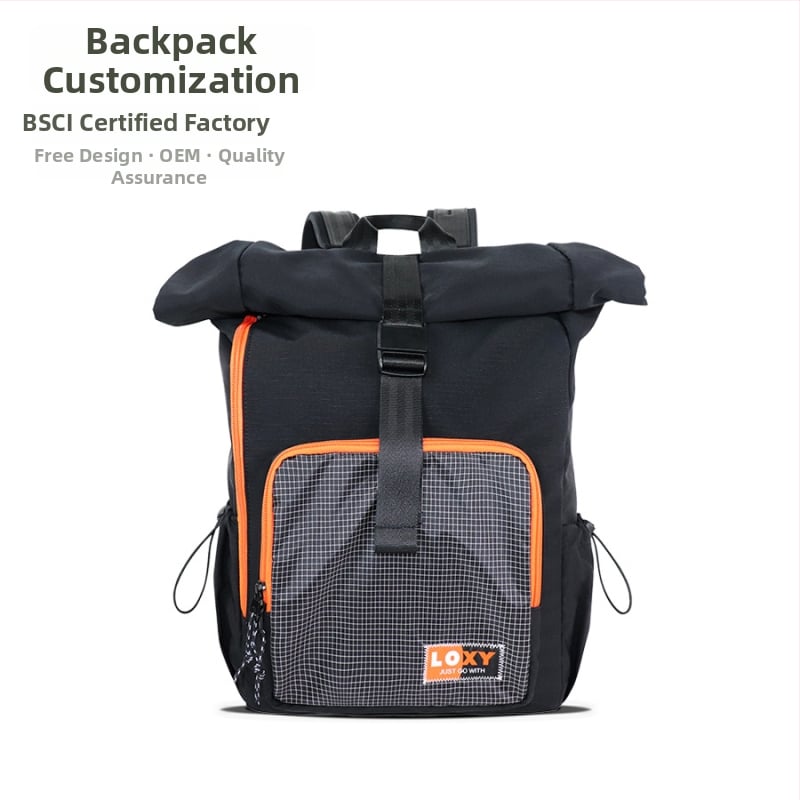 Ranac - Najlon vodootporan, XPAC tkanina, sklopivi putni ranac, kompatibilan s 14-inčnim prijenosnim računalom