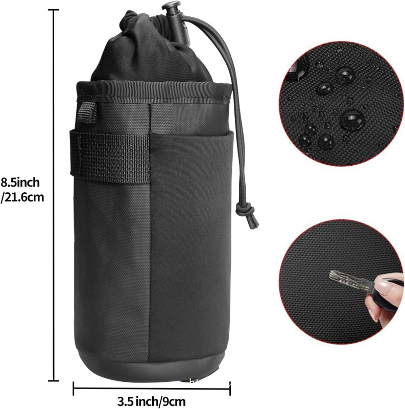 Найлонов изолиран държач за бутилка вода за кормилото на велосипеда