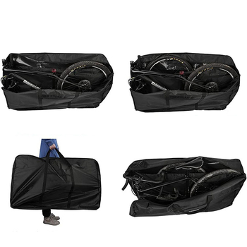 Összecsukható mountain/road kerékpárhoz tartozó táska, könnyű poliészter, modell 800D Oxford Cloth, kapacitás 1000, márka JZ