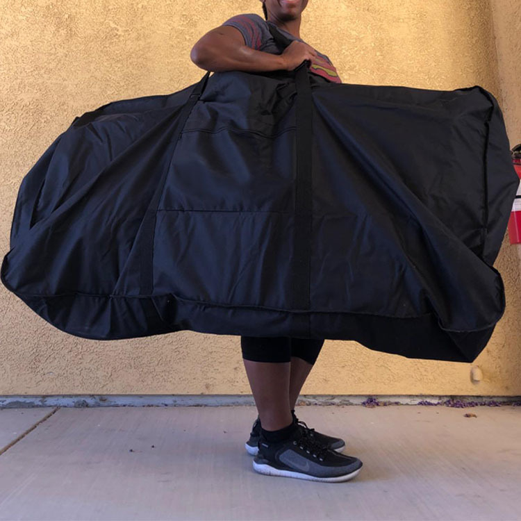 Összecsukható mountain/road kerékpárhoz tartozó táska, könnyű poliészter, modell 800D Oxford Cloth, kapacitás 1000, márka JZ