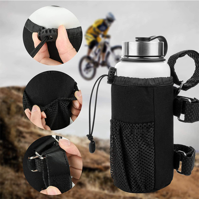 Чанта за вода за велосипед, монтирана на кормилото, с връзка за затваряне, нехлъзгаща се, полиестер, 3 л, модел 8825, марка Maimon