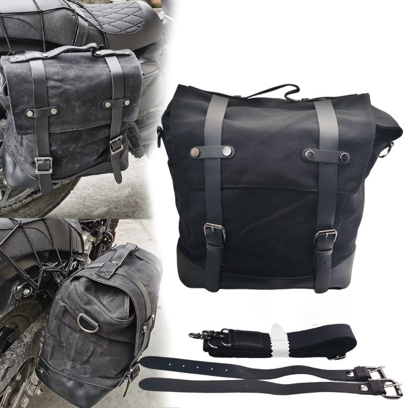 Bočna torbica za motocikl od platna, vodootporna, kapacitet 20, model FD-EJRBBR96, marka QUGUANG