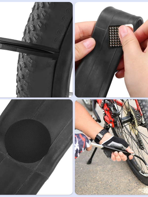 Велосипедна чанта с инструментален комплект, полиестер, модел 069, капацитет 1,5 л, с вътрешна подплата