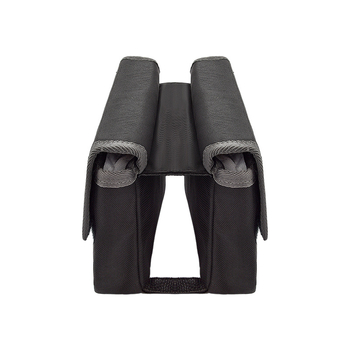 Двустранна чанта за велосипед за горна тръба, водоустойчива, с сгъваема чанта за седалка, модел Gj-1068, капацитет под 20 л