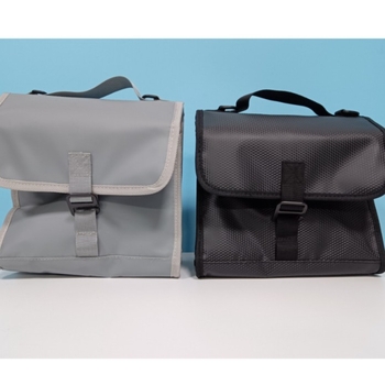 Предна чанта за сгъваеми велосипеди, стил pig-nose, водоустойчива и изолирана, капацитет 5 л, модел RK9106, нейлон