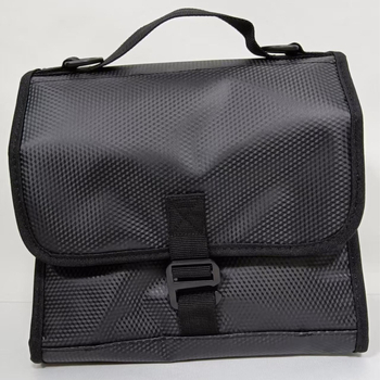 Предна чанта за сгъваеми велосипеди, стил pig-nose, водоустойчива и изолирана, капацитет 5 л, модел RK9106, нейлон