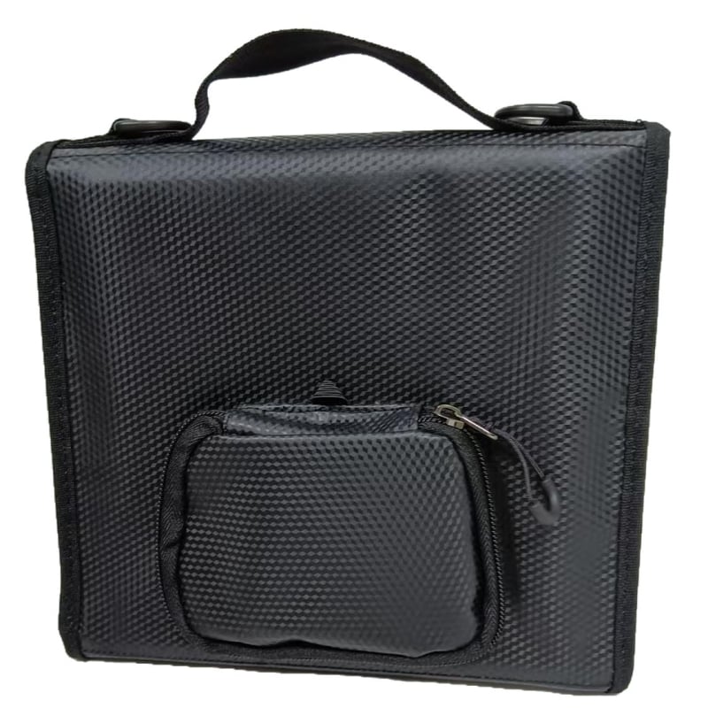 Предна чанта за сгъваеми велосипеди, стил pig-nose, водоустойчива и изолирана, капацитет 5 л, модел RK9106, нейлон