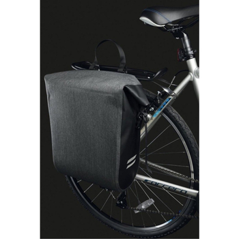 Чанта за заден багажник на велосипед, 20 л, TPU, водоустойчива, светлоотразителна, износоустойчива