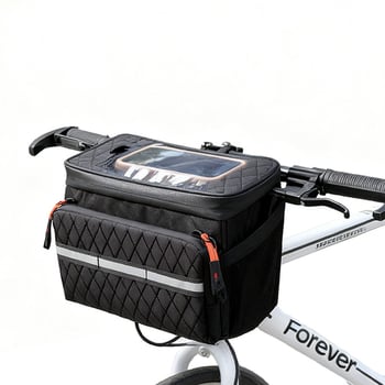 Предна велосипедна чанта — 3,5 л, полиестер, модел F004, функция: съхранение