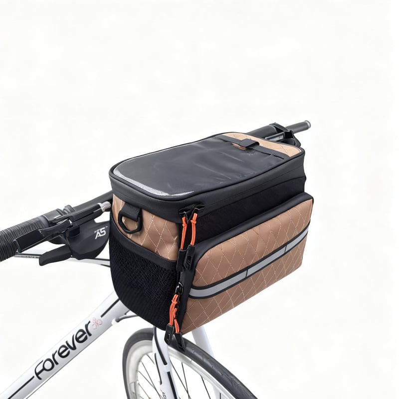 Предна велосипедна чанта — 3,5 л, полиестер, модел F004, функция: съхранение