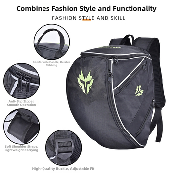 Jiaspeed motoros sisak táska - Poliészter, Modell Helmet Bag, Márka Jiaspeed, Kerékpáros táska, Esővédő nélkül