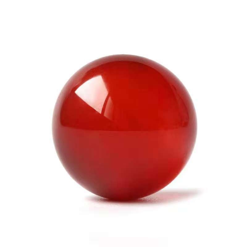 Achat gyöngyök, kör alakú, sütőben kezelt bevonat, Huizhou eredetű, könnyed luxus stílus