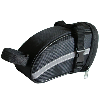 Dc kerékpárhátsó táska, modell Dc, belsővel, gyorsoldó zár, Oxford anyag