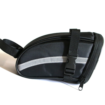 Dc kerékpárhátsó táska, modell Dc, belsővel, gyorsoldó zár, Oxford anyag