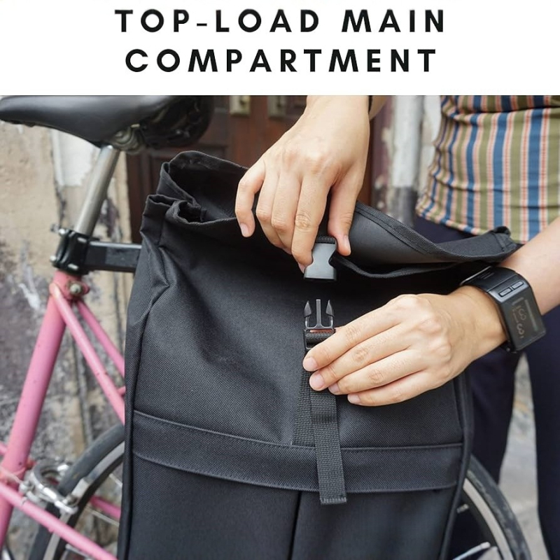 Pannier torba za planinski bicikl, 30 L kapacitet, Oxford platno, stražnji nosač i torba na okvir