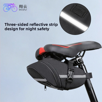 Kalnų dviračio uodegos krepšys - poliesteris, didelė talpa, vandeniui atsparus kietasis korpusas, kvėpuojantis, atsparus dilimui Oxford audinys