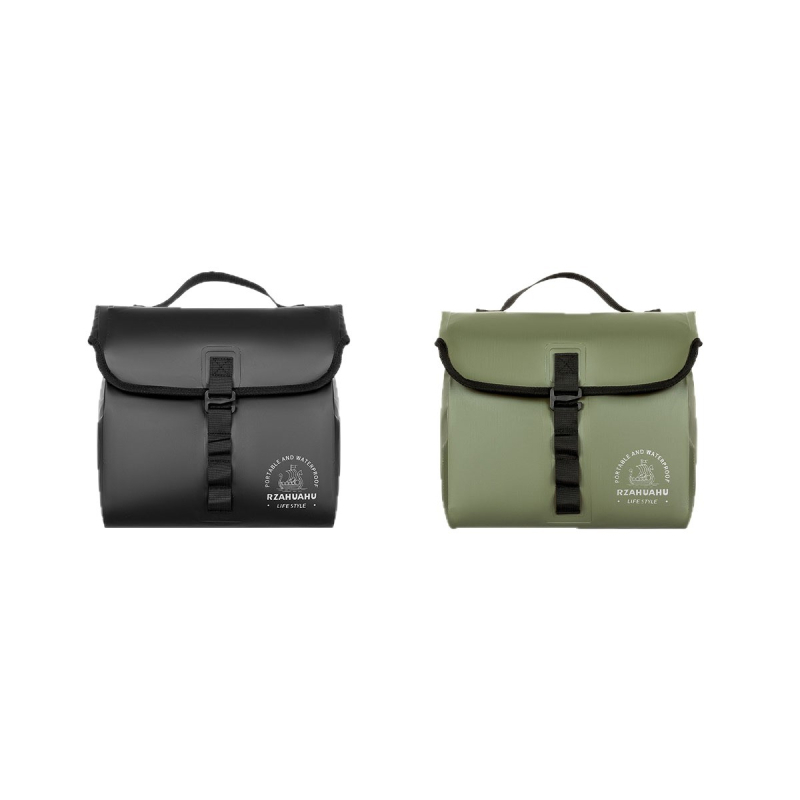 Motociklo galinė rankinė, vandeniui atspari kelionėms, keli tvirtinimo būdai, PVC medžiaga, talpa 5–10 L, modelis Ya1636, su įdėklu