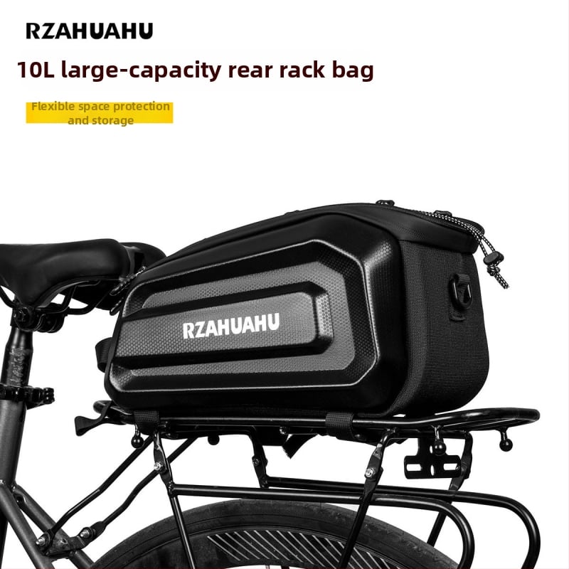 Dviračio galinė krepšys, PU oda, model Ya693, talpa 9–10 L, prekės ženklas Rzahuahu