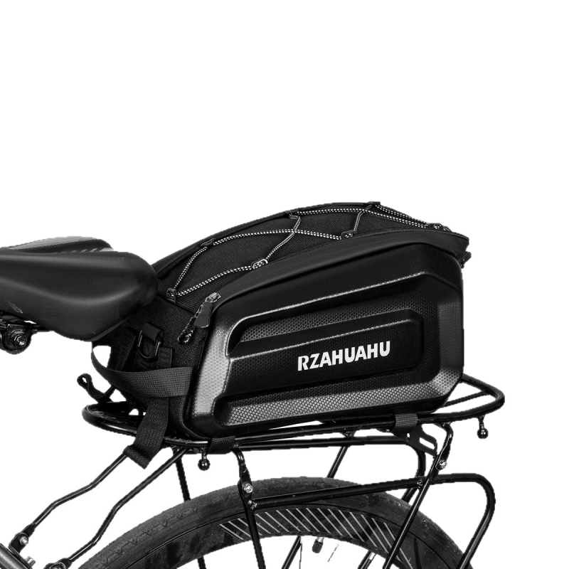Dviračio galinė krepšys, PU oda, model Ya693, talpa 9–10 L, prekės ženklas Rzahuahu