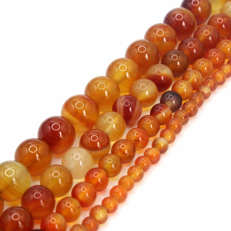 Mărgele de agat – rotunde, lucioase – pentru bijuterii DIY – Cod produs Yz0134 – Origine Yiwu