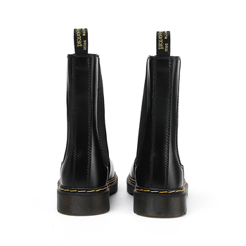 Chelsea čizme za parove, unisex, gornji dio od prave kože, gumena potplata, srednja visina potkoljenice, okrugli vrh prsta