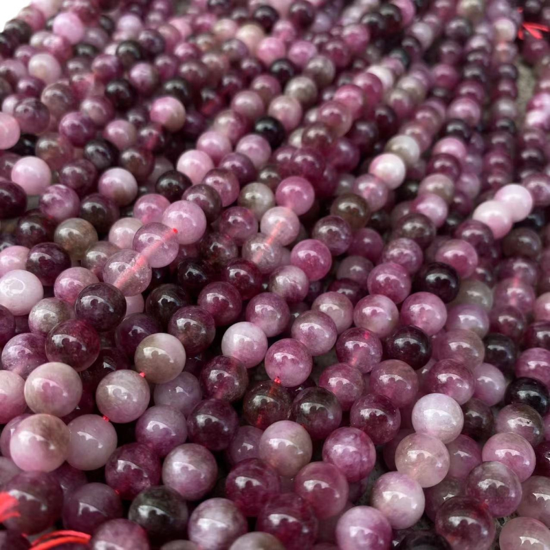 Mărgele libere — piatră naturală, lustruite, formă rotundă, stil maree