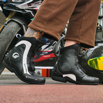 Мотоциклетни обувки за каране — Cycling Tribe, модел A017, унисекс, дишащи и антихлъзгащи подметки