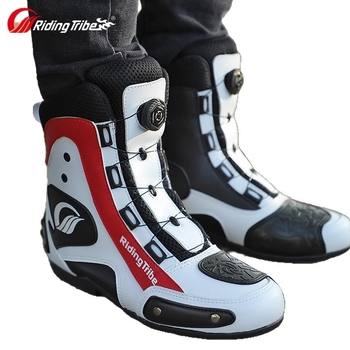 Мотоциклетни обувки за каране — Cycling Tribe, модел A017, унисекс, дишащи и антихлъзгащи подметки
