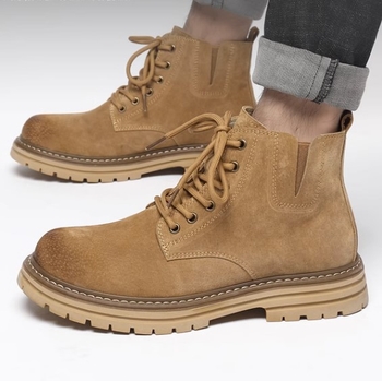 Martin bateliai – viršus iš pigskin odos, gumos padas, apvalus pirštas, kvadratinė kulnė, kvėpuojantys, neslidūs