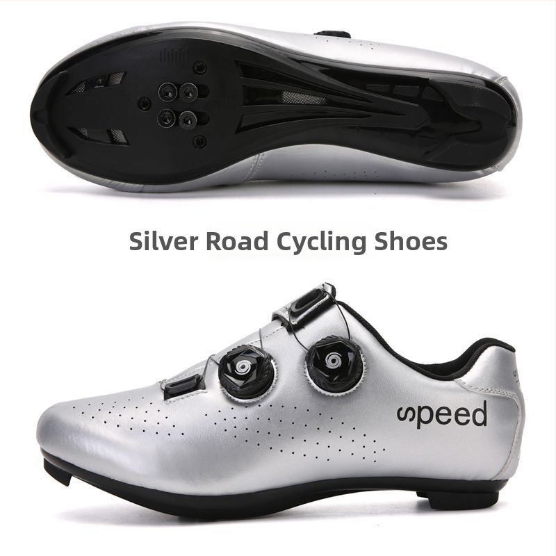 Unisex cyklistické topánky pre cestné a horské bicykle, priedušné, ľahké, vyvážené